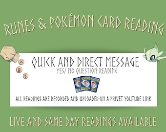 Quick & Direct General Psychic Reading |Runes Reading| Channelled Messages | Video Reading