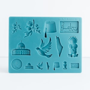 Palestinian Mold - Cake and Baking Decor - Palestine Art - Arts and Crafts - Palestine Print -  Fondant - Chocolate - Wax