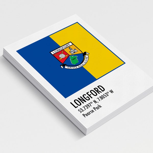 LONGFORD GAA print