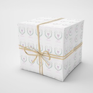 Personalised Holy Communion Gift Wrapping, First Communion wrapping paper, For him, For her,First Holy Communion wrapping paper image 6
