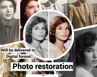 Usługa renowacji starych zdjęć, przywracanie obrazu, korekta czystych zdjęć, poprawa jakości obrazu, naprawa zdjęć, poprawa jakości zdjęć, usuwanie rozmycia zdjęć