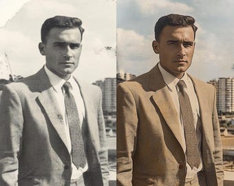 Eksperckie usługi renowacji zdjęć, ulepszanie i koloryzacja, przywracanie starych zdjęć, zaawansowana naprawa zdjęć, poprawa jakości zdjęć, naprawa uszkodzeń