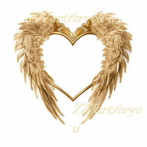 Yellow Heavenly Birthday Forever In Our Hearts Angel PNG add words photo rest in peace template for birthday RIP Memorial
