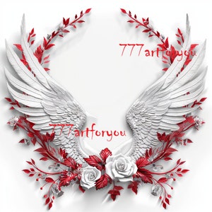 In Loving Memory PNG, Red Sky Heaven&#39;s Gate Memorial Background for Funeral, Memorial & Remembrance. Canva RIP Memorial T-Shirt Sublimation