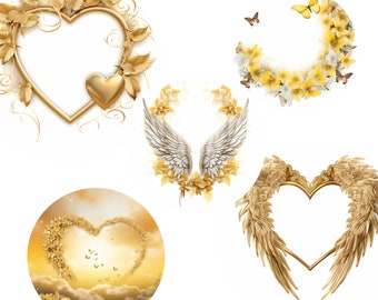 Pakiet projektów „W kochającej pamięci”, EDYTOWALNE szablony na pamiątkę 5, tło nieba, Edytuj samodzielnie, żółty Najczęściej sprzedawane obrazy Dziękuję bardzo