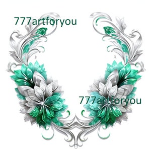 Green Silver Heavens Stairs Rest In Heaven Forever In Our Hearts PNG add photo rest in peace template RIP Memorial