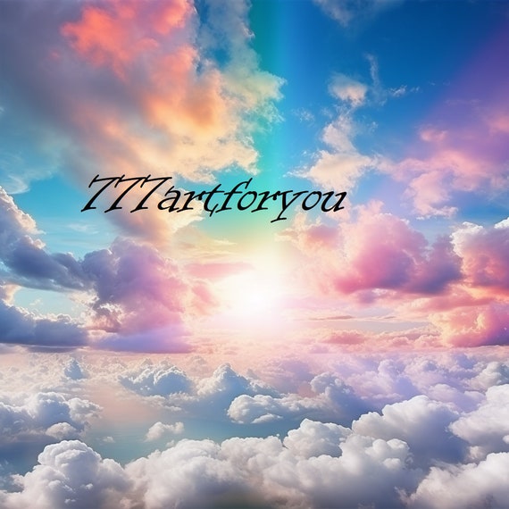 Path to the Rainbow Bridge Instant Access Digital Art Pet Loss Gift Background for Devotional Design Memorial for Pets