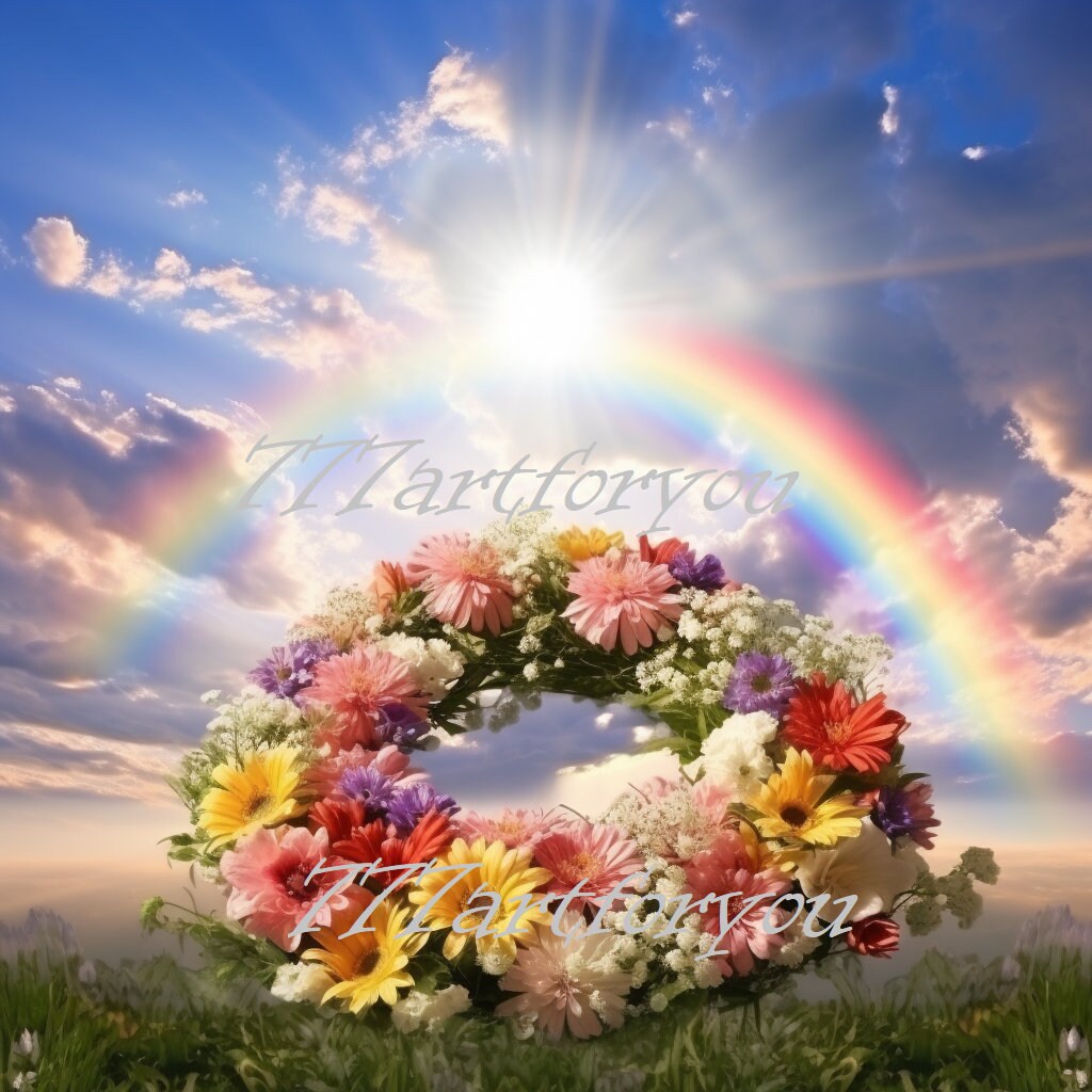 In Loving Memory PNG, Blue Sky Heaven Stairway Memorial Background for –  777Artforyou