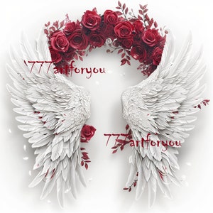 In Loving Memory PNG, Red Gold Heaven&#39;s Stairway Memorial Background for Funeral & Remembrance. Canva RIP Memorial T-shirt PNG Sublimation