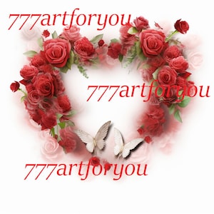 Red Heaven Long Live Background In Loving Memory Angel Wings Memorial PNG add photo rest in peace template for funeral RIP Memorial