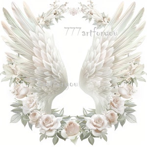 Pink Sky Heaven In Loving Memory Forever In Our Hearts Angel Wings Memorial PNG add photo rest in peace template for funeral RIP Memorial
