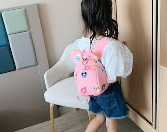 Mickey Mouse sac à dos dessin animé mignon enfants anti-verrouillage cartable garçon/fille