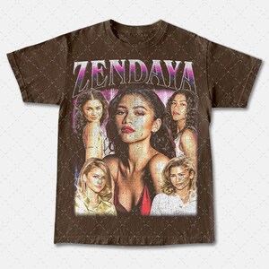 Vintage 90s Zendaya Tee, Zendaya T-shirt, Tv Series Unisex T-Shirt, Retro TV Show Merch, Graphic Tee, Pop Culture Shirt
