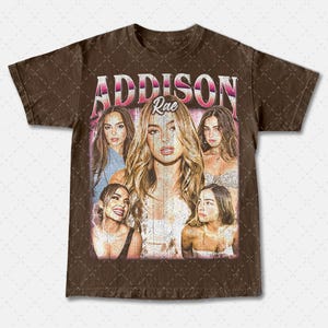 Vintage 90s Addison Rae Tee, Addison Rae T-shirt, Tv Series Unisex T-Shirt, Retro TV Show Merch, Graphic Tee, Pop Culture Shirt