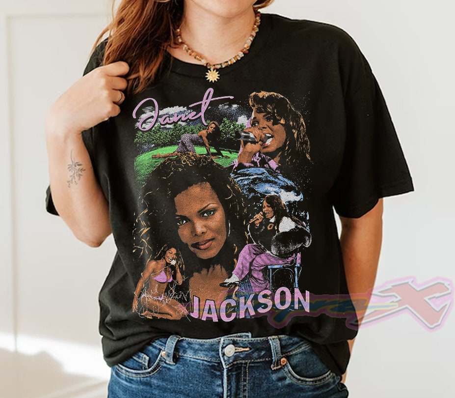 Janet Jackson Shirt Vintage Janet Jackson Shirt Janet Jackson - Etsy