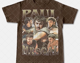 Vintage 90s Paul Mescal Tee, Gladiator Tv Series Unisex T-Shirt, Retro TV Show Merch, Graphic Tee, Pop Culture Shirt
