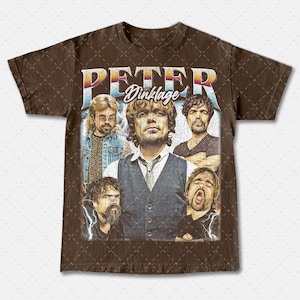 Vintage 90s Peter Dinklage Tee, Tv Series Unisex T-Shirt, Retro TV Show Merch, Graphic Tee, Pop Culture Shirt