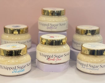 Whipped Sugar Scrub (Foaming)