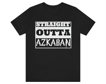 Straight Outta Azkaban T-shirt: Wizard Movie Gift