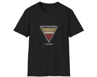 Red Rising Break The Society Shirt Minimalist Rebellion Tee Sci Fi Inspired Graphic T Shirt Dystopian Book Lover Gift