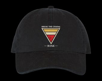 Red Rising Inspired Hat Patch | Break the Chains Rise | Howler Wolf | Sci-Fi Book Fan Hat