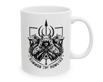 Summon the Howlers™ Mug, Red Rising Inspired Coffee Mug, Pierce Brown Fan Mug, Darrow of Lykos Gift, Red Rising Merch, Sci Fi Book Gift