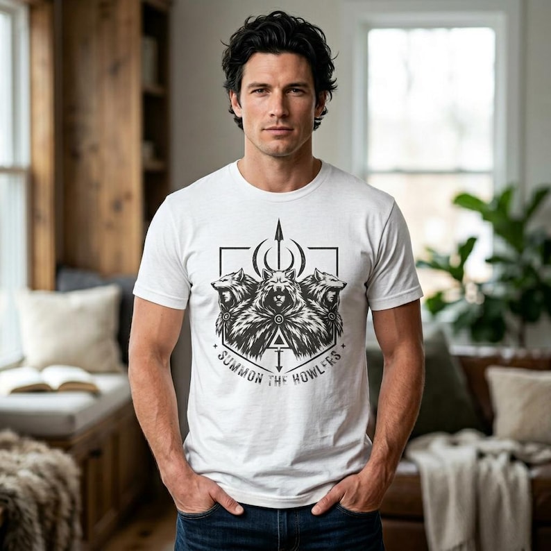 Red Rising Howlers Merch Summon the Howlers™ Shirt, Red Rising Fan Tee, Howler Wolf Gift, Pierce ...