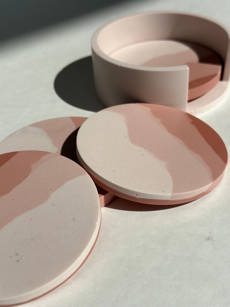 OliviaInezDecor Concrete Coaster - Thumbnail 4