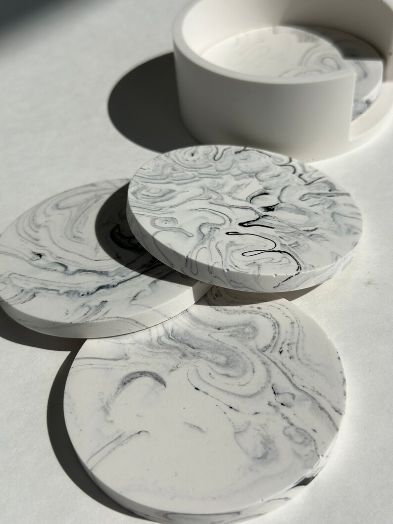 OliviaInezDecor Concrete Coaster - Thumbnail 3