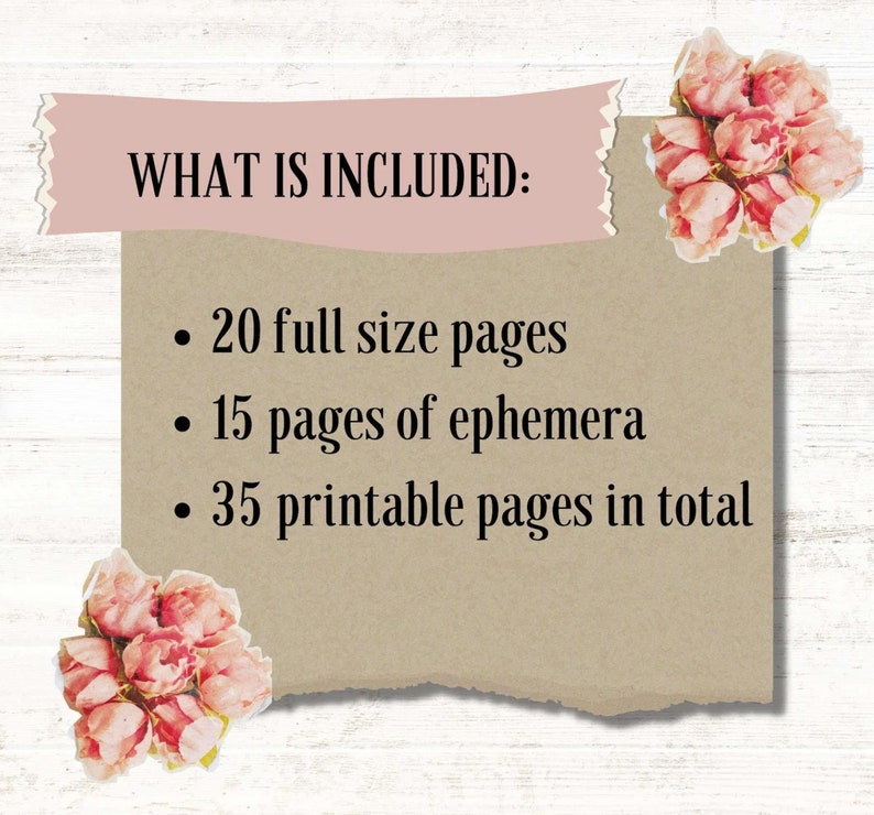 Fortune Teller Junk Journal Kit Printable Magical Junk - Etsy
