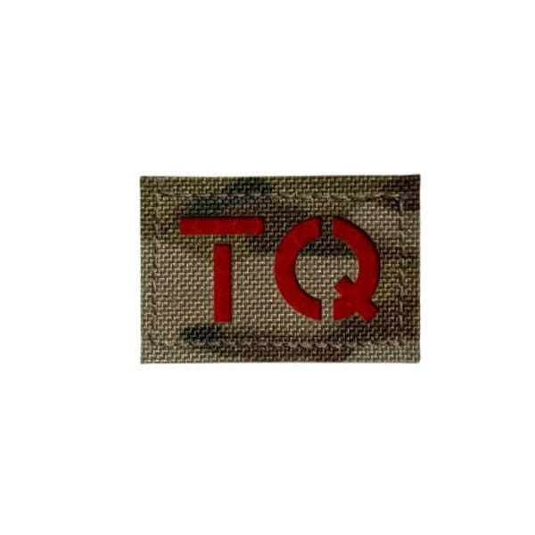 Tourniquet Reflective Patch - TQ Patch - Choose Cordura and Reflective Material - 2"X1-3/8" - Laser Cut