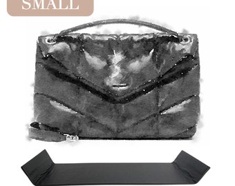 Base Shaper Bag Insert Saver For Y*L Loulou Puffer Small Shoulder Flap Bag  (Bag NOT Included)