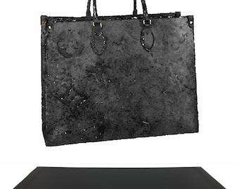 Base Shaper Bag Insert Saver For L* On The Go Tote GM Empreinte Leather Version Bag (Bag NOT Included)