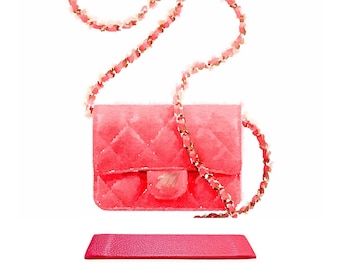 Base Shaper Bag Insert Saver For C* Classic Clutch with Chain Micro Bag (Bag NOT Included)
