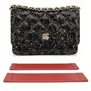 Base Shaper Bag Insert Saver for C* Mini Portemonnaie an Kette WOC Tasche mit 2 Fächern (Tasche NICHT inklusive)