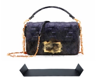 Base Shaper Bag Insert Saver For F*NDI Baguette Mini Shoulder Flap Bag 19CM  (Bag NOT Included)