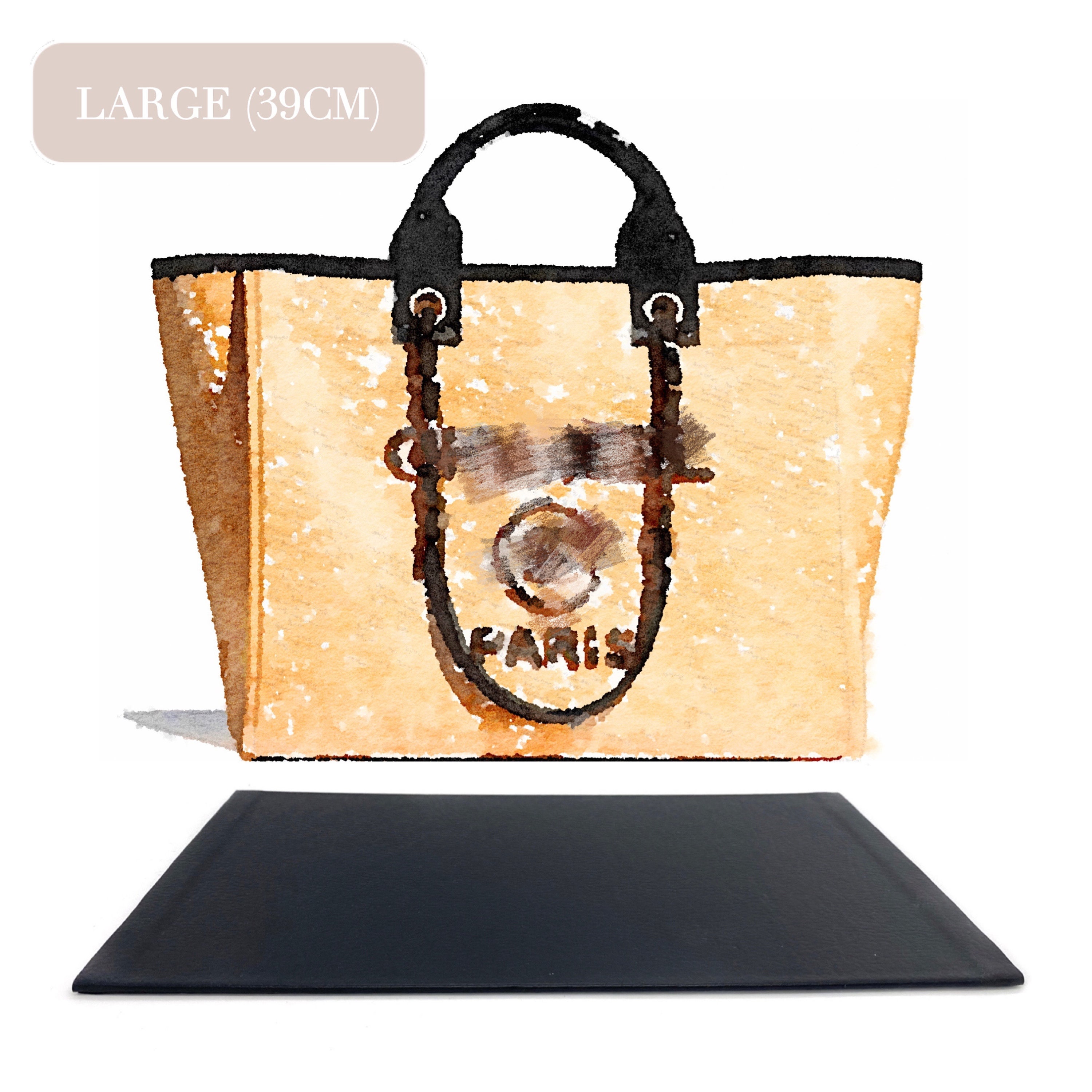 Chanel Deauville - Small tote bag (Base Shaper)