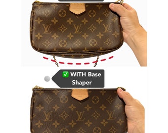 Base Shaper Bag Insert Saver For L* Multi Pochette Accessoires in Canvas  Version (Bag NOT Included)