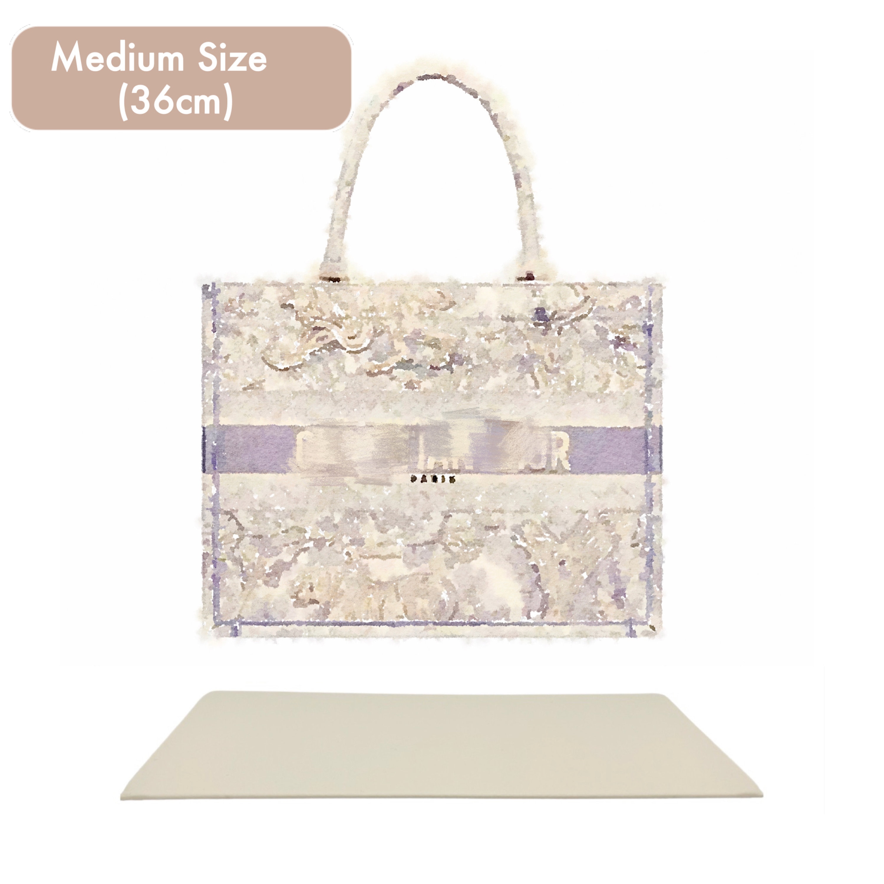 Dior book tote base shaper sale