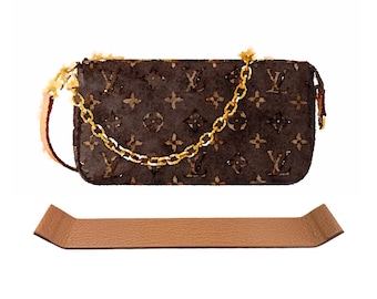 Base Shaper Bag Insert Saver For L* Pochette Accessoires with Chain New Version (Bag NOT Included)