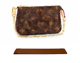 Base Shaper Bag Insert Saver For L* Mini Pochette Accessoires (Bag NOT Included)