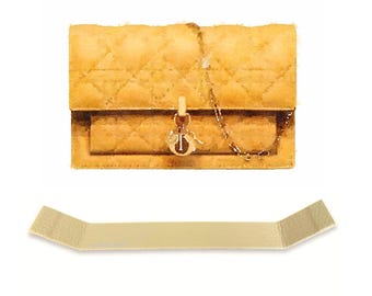 Base Shaper Bag Insert Saver For D*OR Miss D*or Chain Pouch WOC Bag (Bag NOT Included)