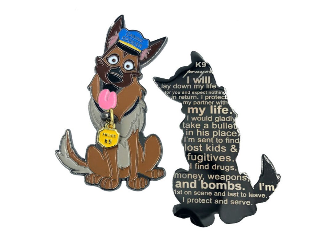 k9-prayer-challenge-coin-gift-for-canine-officer-gift-for-etsy