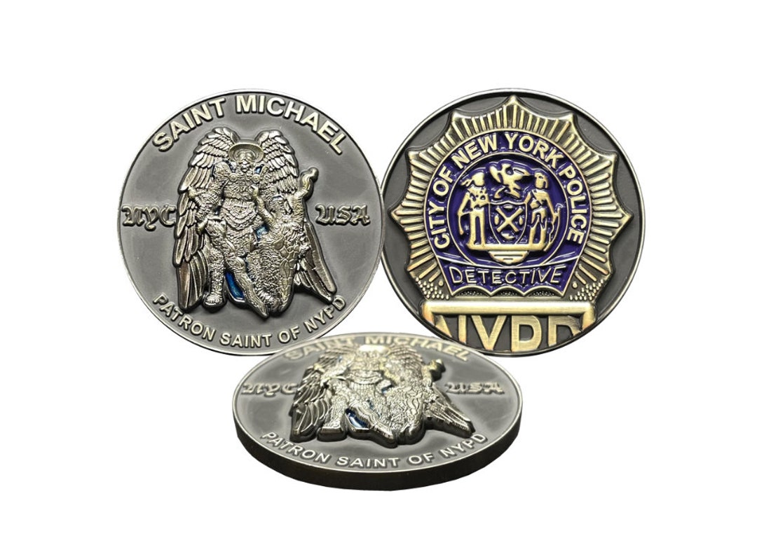 New York City Police Department Detective Challenge Coin - Etsy