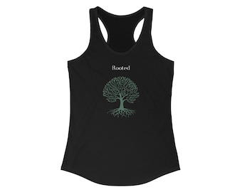 Rooted-Women's Ideal Racerback Tank