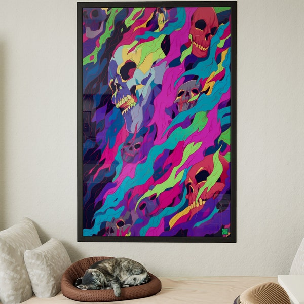 Weird Art Framed Etsy