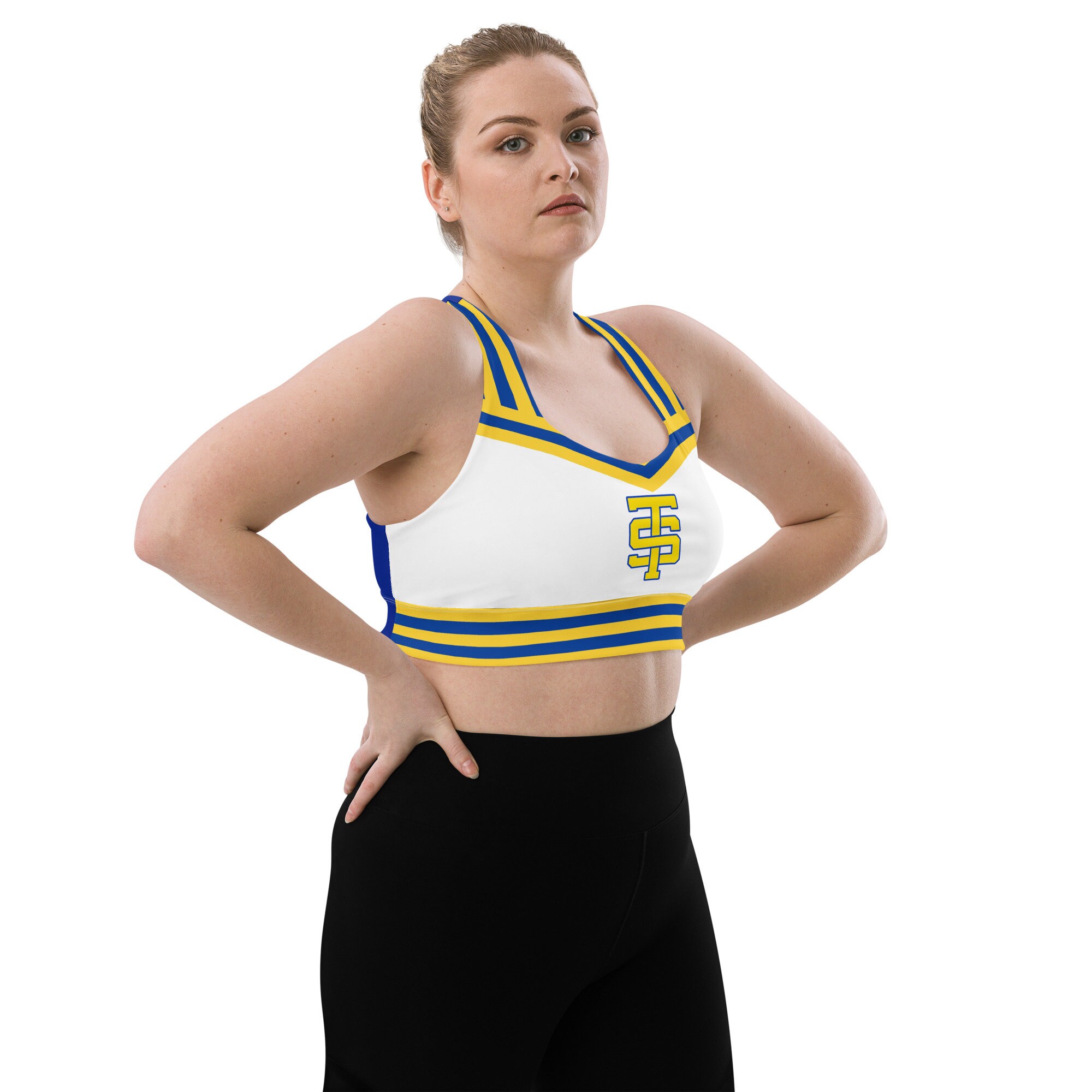 Taylor Swift Cheerleader Uniform Longline Sports Bra Shake Etsy