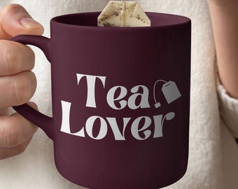 Teeliebhaber SVG, SVG-Dateien für Cricut, Teeliebhaber Cut-Datei, Tee SVG, Tee Clipart, Tee Shirt SVG, Tee Schnitt Datei, Teetrinker SVG, Tee PNG