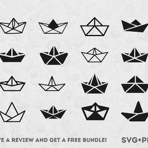 Papierboot SVG, SVG-Dateien für Cricut, Papierboot Clipart, Boot SVG, Büro Clipart, Spielzeug SVG, Kinder Clipart, Spielzeug Clipart, Origami Clipart