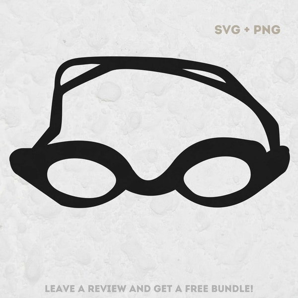 Swimming Svg, SVG Files for Cricut, Swimming Goggles Svg, Goggles PNG, Swimming Clipart, Beach Clipart, Swimmer Svg, Swimming Design SVG